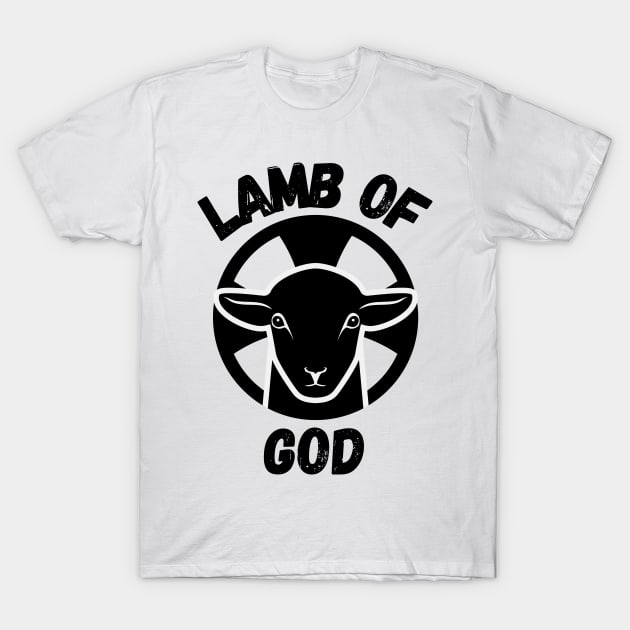 Lamb Of God T-Shirt by Claudia Williams Apparel